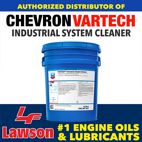 Lawson Filters and Supply is an authorized distributor of CHEVRON VARTECH INDUSTRIAL SYSTEM CLEANER! 🔥 Our selection includes only the best engine oils and lubricants, shop local today: www.lfsupply.us
#LawsonFilters #Chevron
